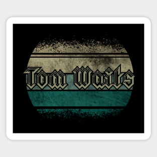 tom waits Sticker